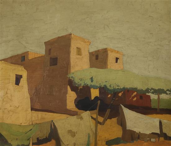 Daferno, oil landscape